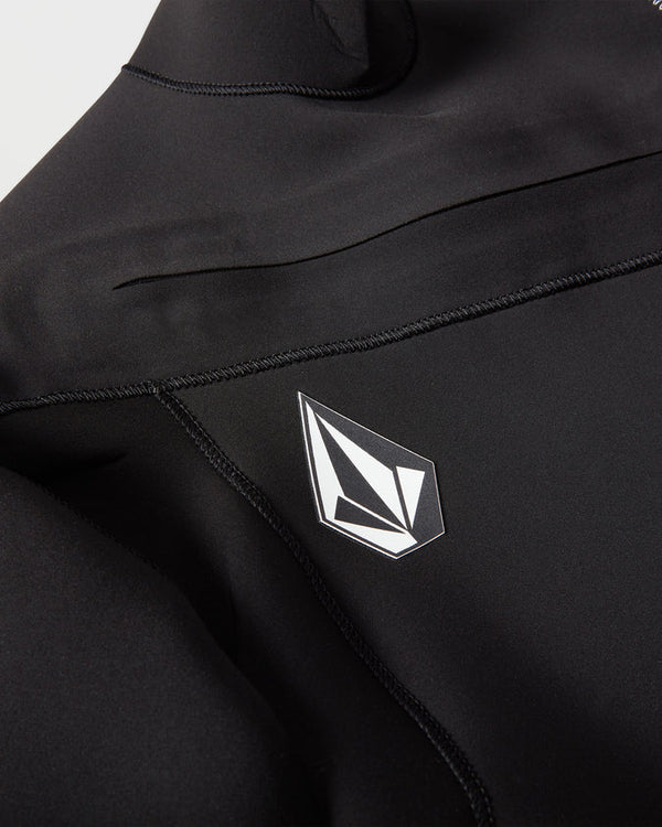 Volcom Modulator 2/2mm Long Sleeve Chest Zip Spring Wetsuit - Black