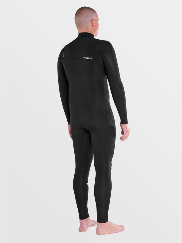 Volcom Modulator 3/2mm Chest Zip - Black