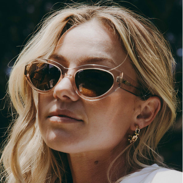 AUDREY Eco Crystal Pebble / Brown