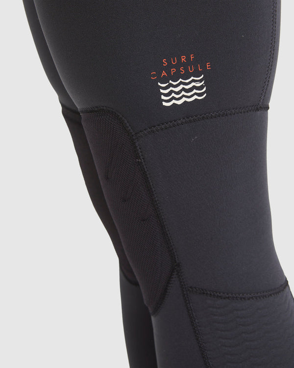 Billabong 3/2 Salty Dayz Natural Chest Zip Steamer Wetsuit