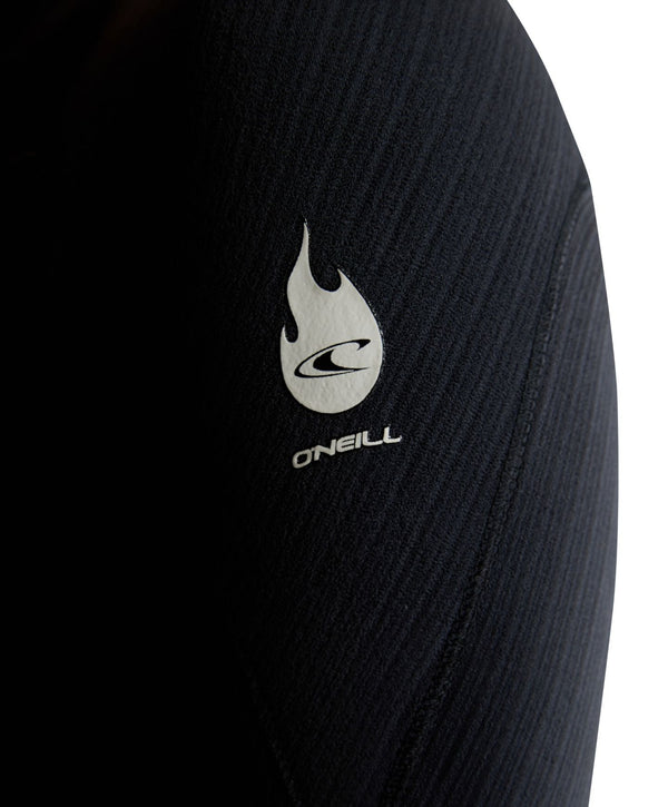 O'Neill HyperFire 3/2mm Steamer Chest Zip Wetsuit - Carbon