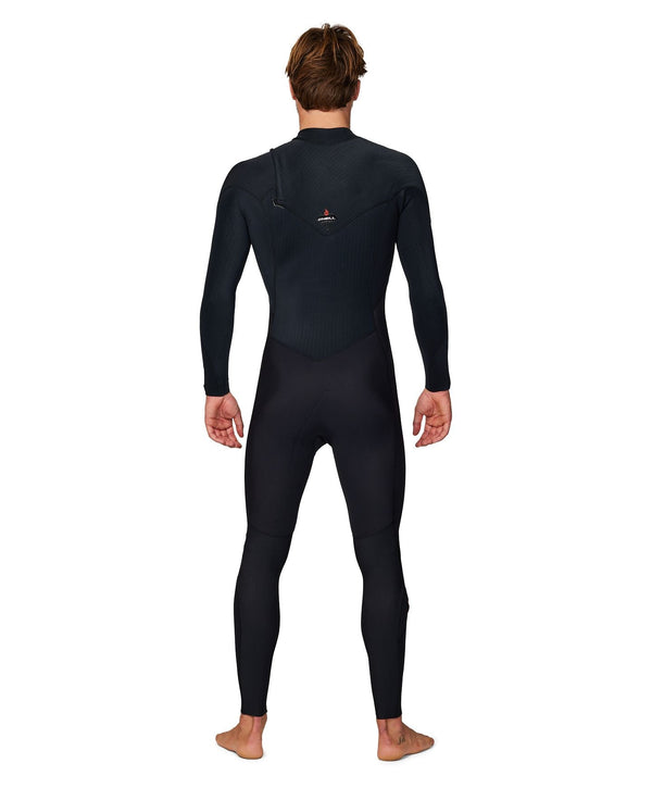 O'Neil HyperFire 3/2mm Steamer Zipperless Wetsuit - Black