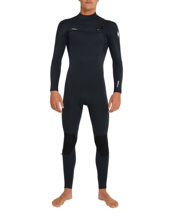 Oneil HyperFire 4/3mm Steamer Chest Zip Wetsuit - Black
