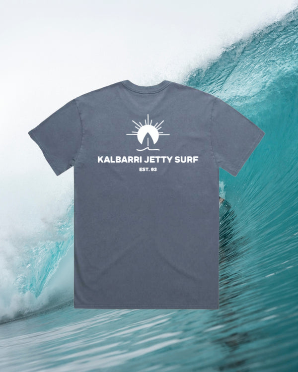 KJS Tee - Faded Indigo