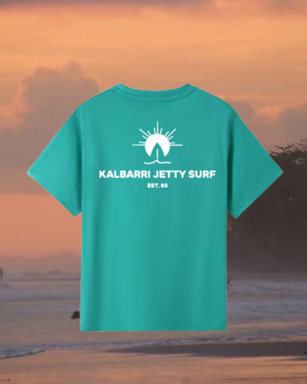 KJS Kids Tee - Aqua