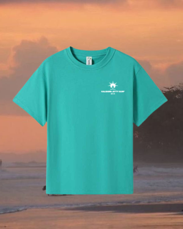 KJS Kids Tee - Aqua