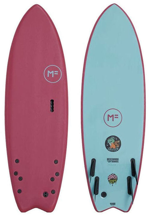 MF CATFISH - MERLOT/AQUA 5'10
