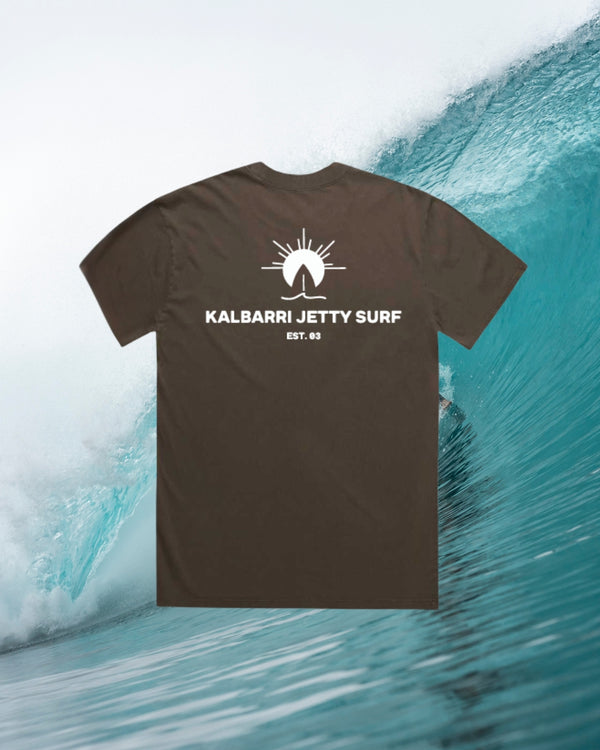 KJS Tee - Faded Brown