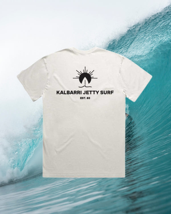 KJS Tee - Faded Bone