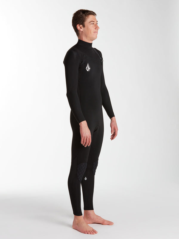 Volcom Modulator 2mm Chest Zip Fullsuit - Black