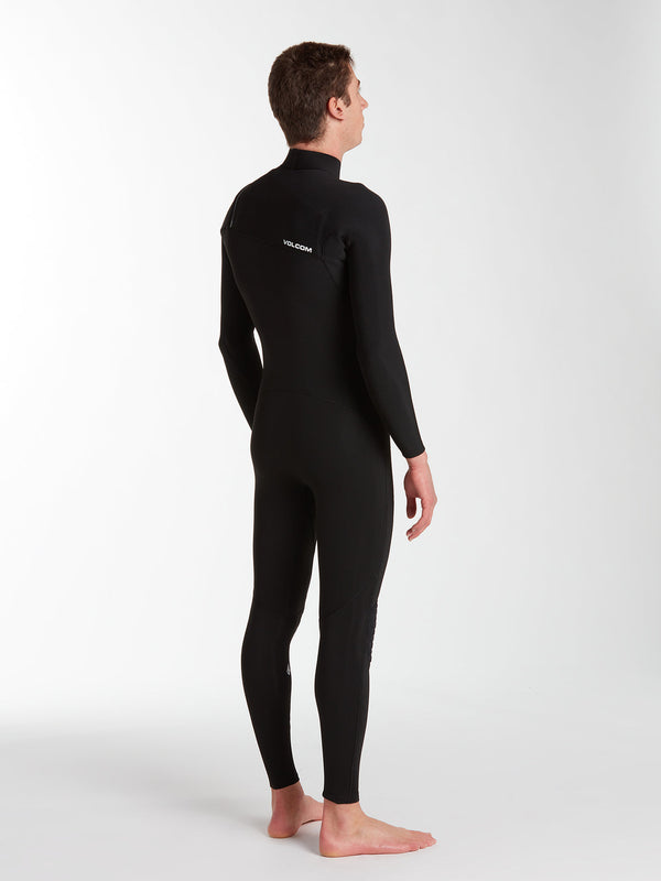 Volcom Modulator 2mm Chest Zip Fullsuit - Black