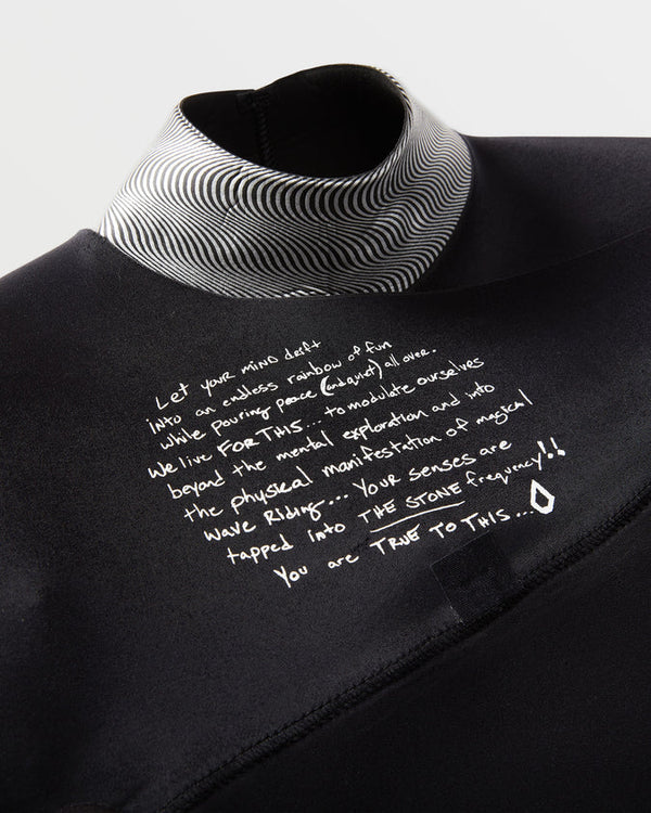 Volcom Modulator 2/2mm Long Sleeve Chest Zip Spring Wetsuit - Black