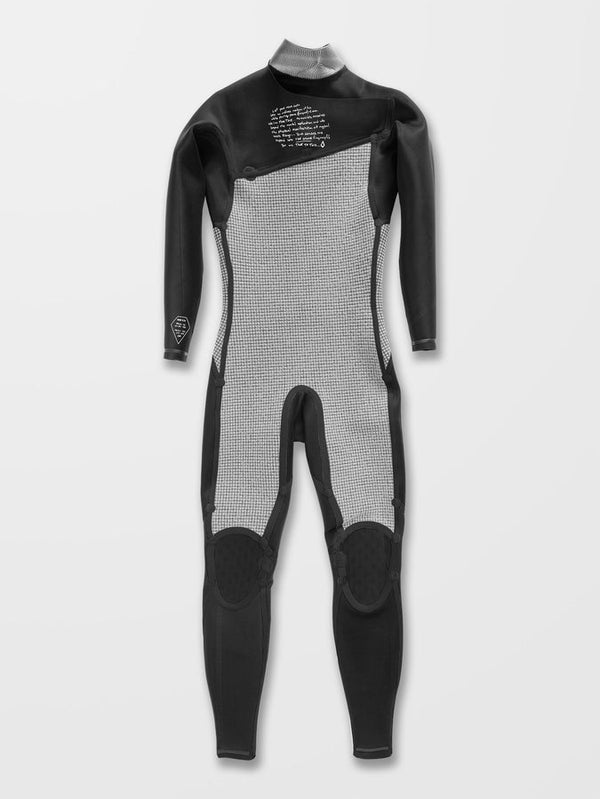 Volcom Modulator 2mm Chest Zip Fullsuit - Black
