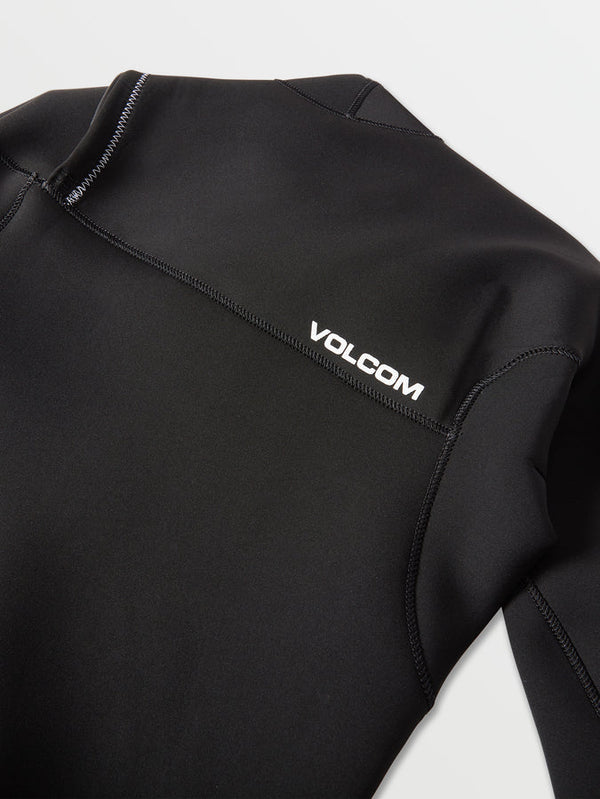 Volcom Modulator 3/2mm Chest Zip - Black