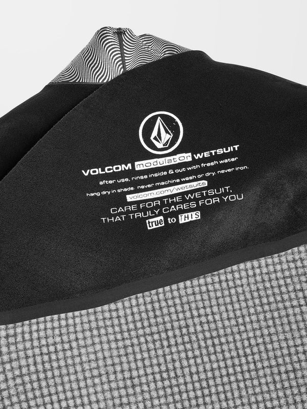 Volcom Modulator 3/2mm Chest Zip - Black