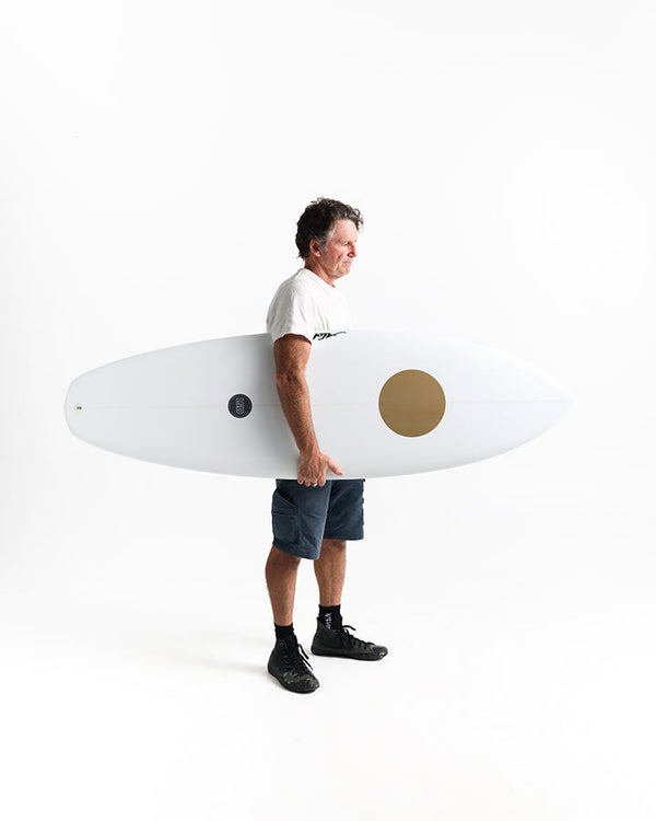 ALOHA x LSD TWINNY PU WHITE TINT 5'10