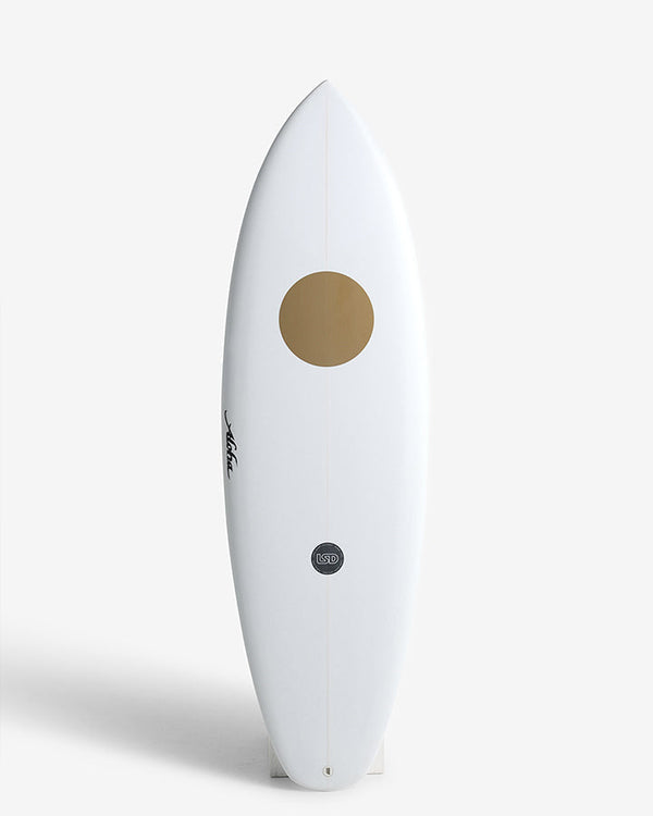 ALOHA x LSD TWINNY PU WHITE TINT 5'10