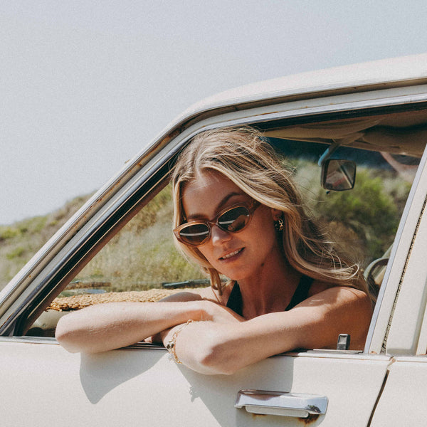 AUDREY Eco Crystal Pebble / Brown