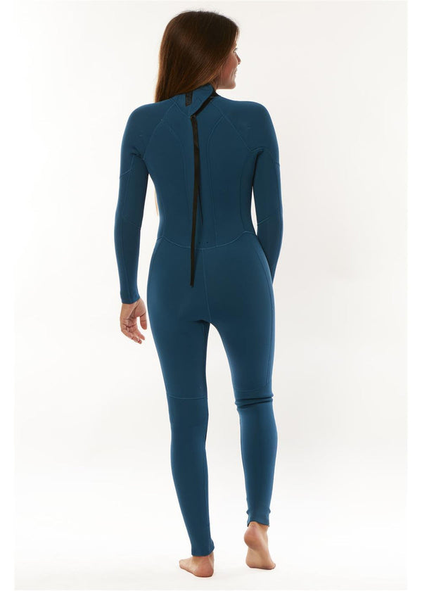 Sisstrevolution Seven Seas 3/2mm Back Zip Steamer Wetsuit Laguna