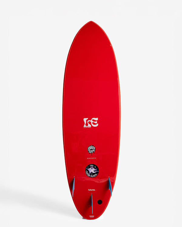 MF X LAURA ENEVER SUGAR GLIDER SUPERSOFT - RED 6'6