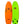 Softech Goblin Orange/Green 5'8