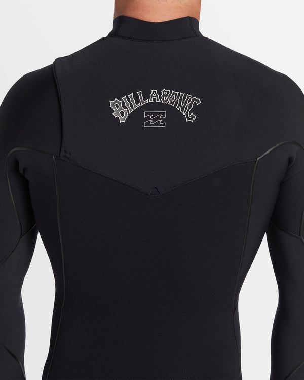 Billabong 3/2mm Furnace Natural Chest Zip Steamer Wetsuit