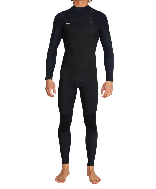 O'Neill HyperFreak 2/2mm Steamer Chest Zip Wetsuit - Black