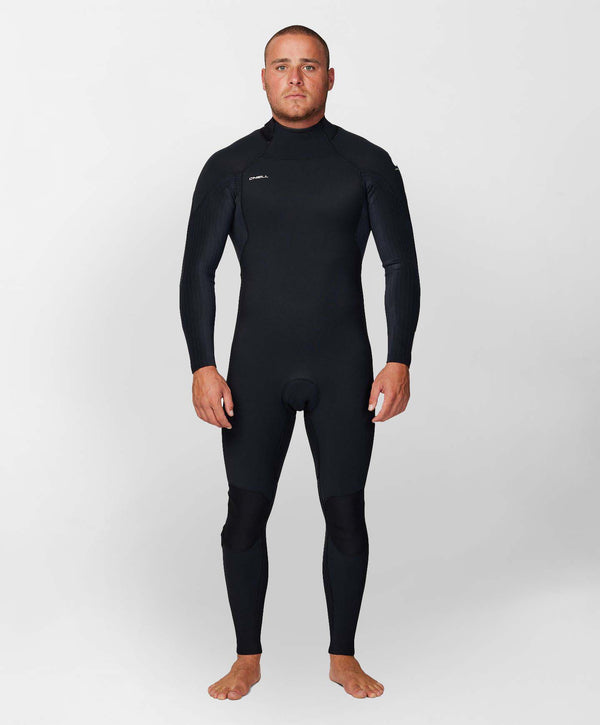 O'Neill HyperFire 3/2mm Steamer Back Zip Wetsuit - Black