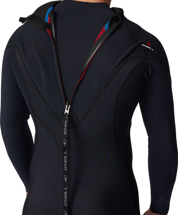 O'Neill HyperFire 3/2mm Steamer Back Zip Wetsuit - Black