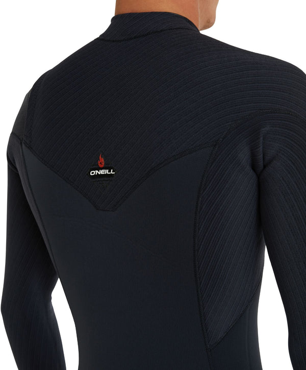 O'Neill HyperFire 3/2mm Steamer Chest Zip Wetsuit - Carbon