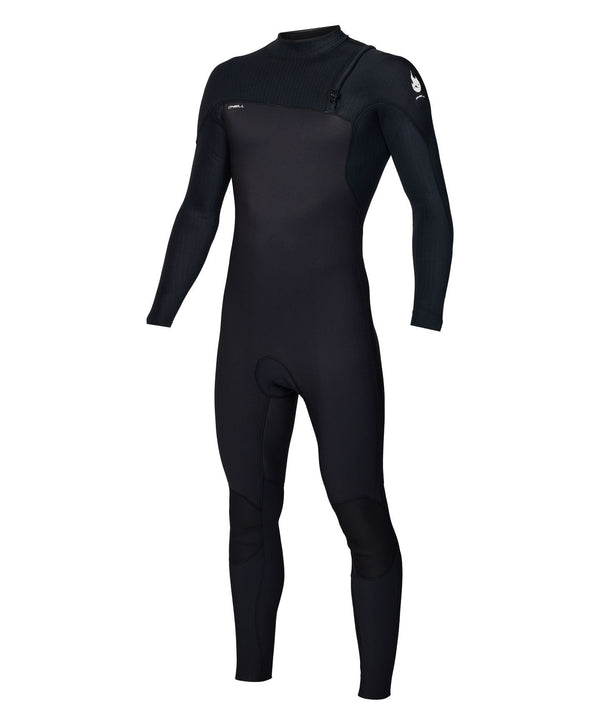 O'Neil HyperFire 3/2mm Steamer Zipperless Wetsuit - Black