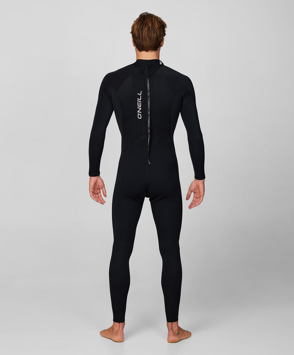 O'Neill Reactor 3/2mm GBS Steamer Back Zip Wetsuit - Black